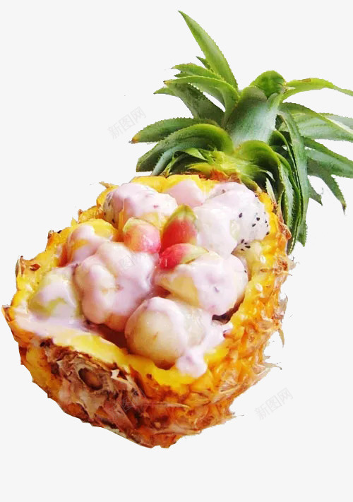 菠萝水果沙拉png免抠素材_88icon https://88icon.com 健康 前菜 天然 水果 沙拉 菠萝 营养 西餐 西餐礼仪