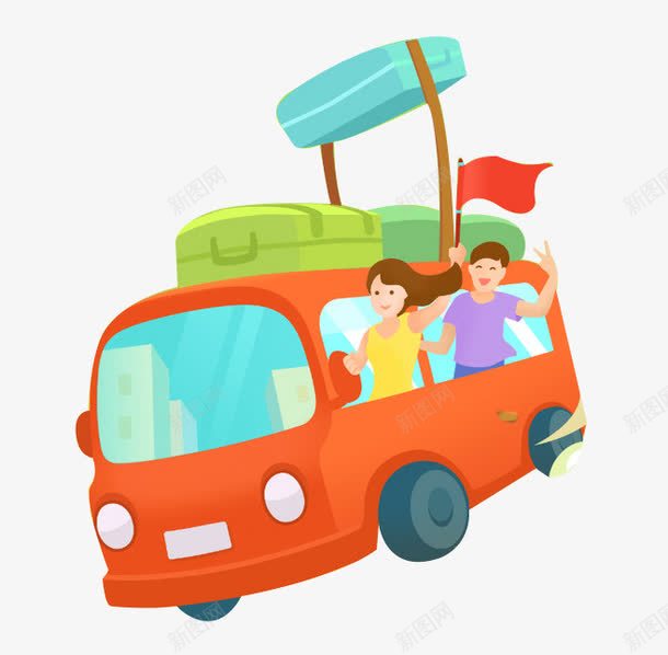 大巴出游png免抠素材_88icon https://88icon.com 公交 出游 卡通 户外郊游 旅游 春天远足 春季踏青 春日踏青 春游 游玩 爬山 自驾游 踏青 远足踏青 郊游