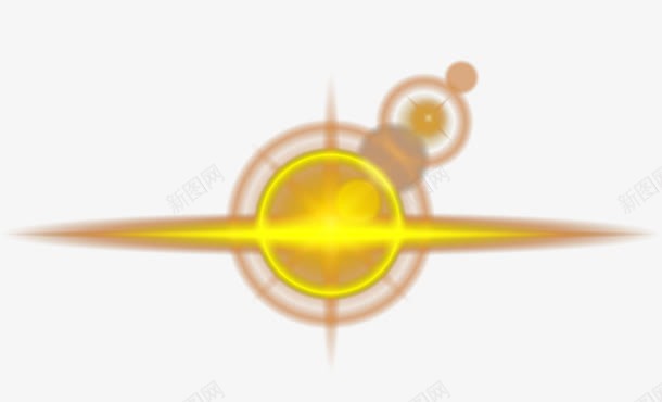 金色光圈光晕png免抠素材_88icon https://88icon.com 光圈 光影 光晕 发光 特效 矢量光效 金色 高光