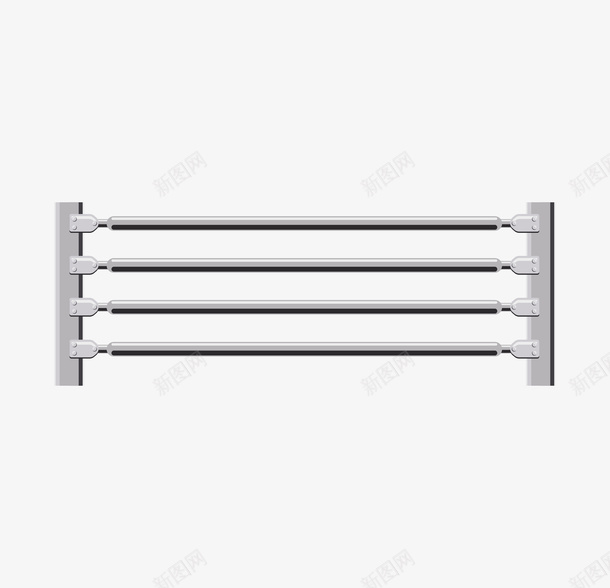 手绘卡通银色护栏png免抠素材_88icon https://88icon.com 交通护栏 公园护栏 公路护栏 动画 卡通栏栅 围栏 安全 手绘 护栏 栅栏 栏杆 高速护栏