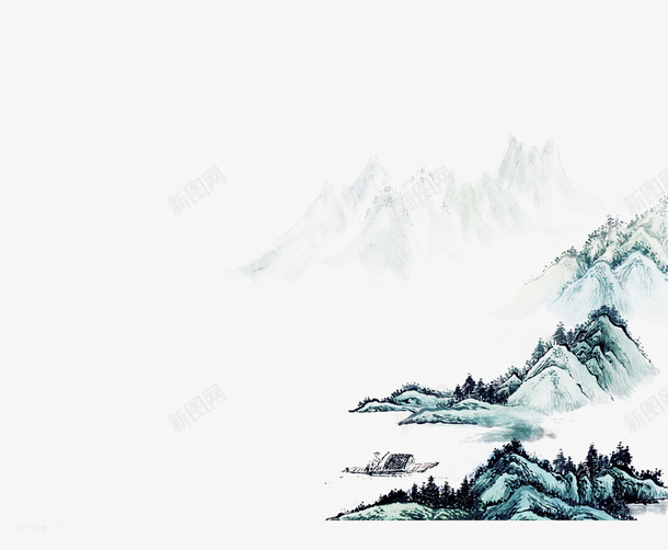 精美山水墨画psd免抠素材_88icon https://88icon.com 中国画 免抠 山水 山水墨图 山水墨画 水墨 水墨画 画画 精美 绘画 艺术