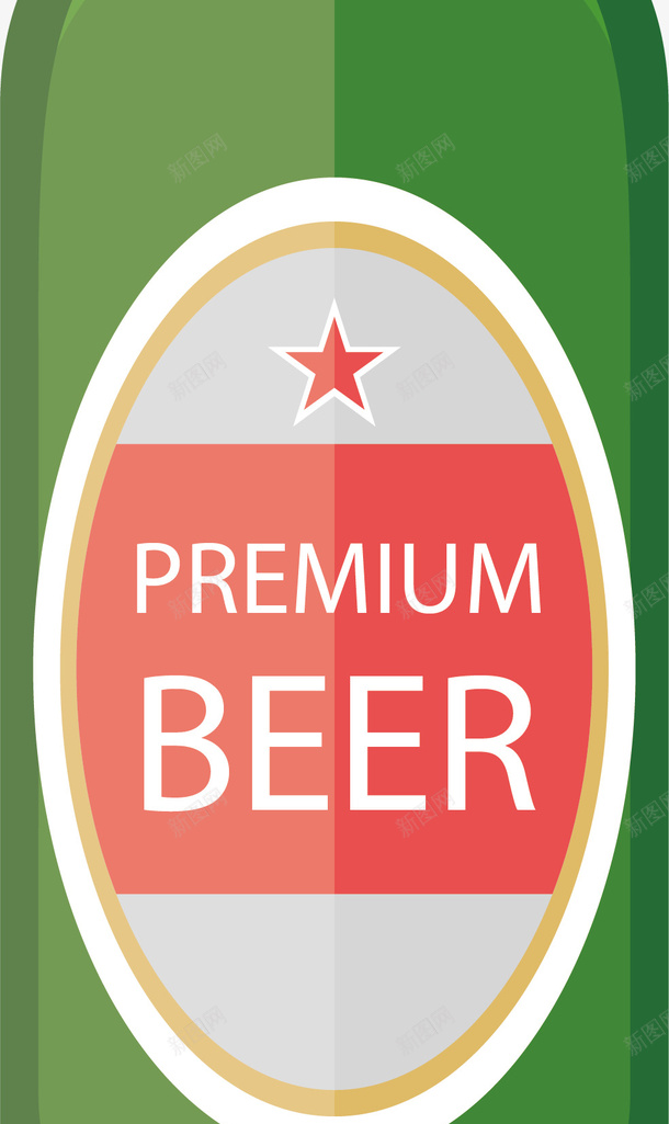 手绘玻璃啤酒瓶元素矢量图ai免抠素材_88icon https://88icon.com 啤酒 啤酒瓶 感兴趣 扁平化 手绘 手绘卡通 棕色的 玻璃瓶 瓶子 绿色 绿色的 酒瓶 矢量图