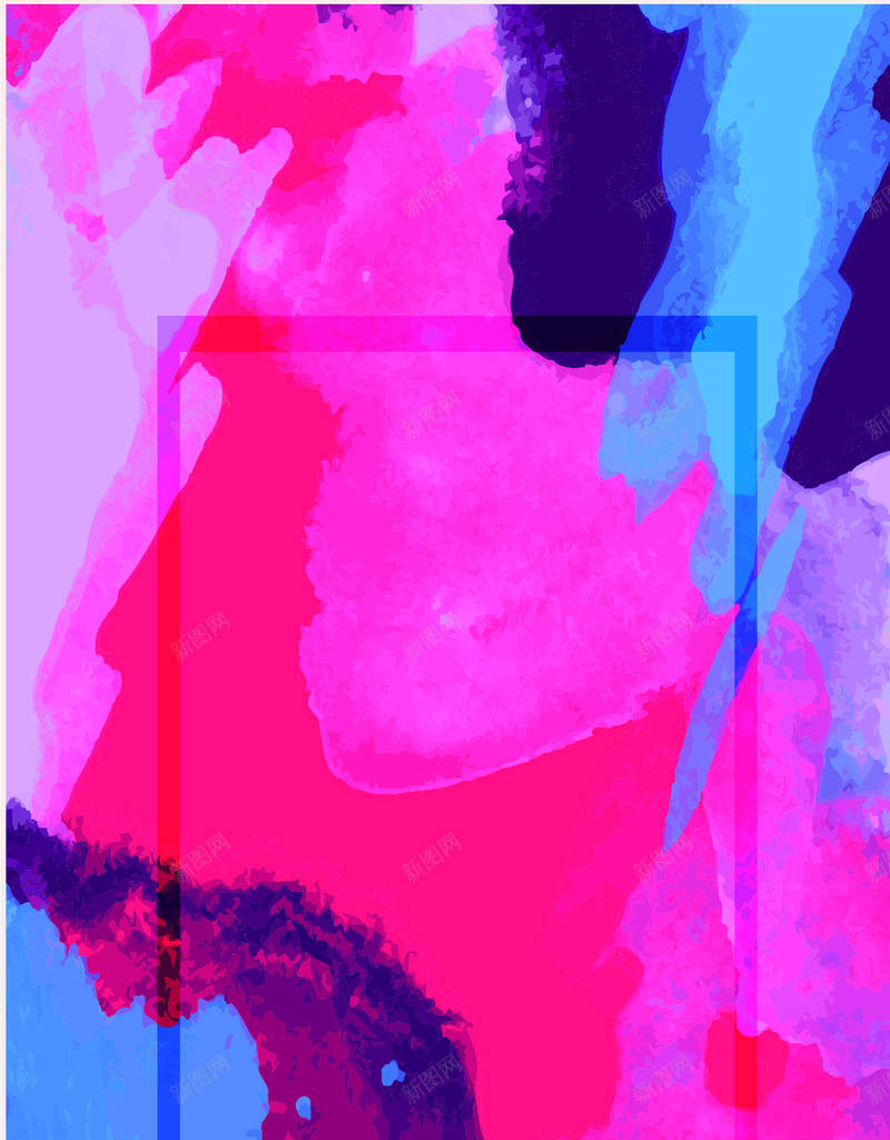 矢量水彩抽象H5背景ai设计背景_88icon https://88icon.com H5 h5 彩色水墨 抽象 水彩 涂鸦 矢量图