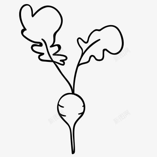 简笔画厨房用品果蔬餐具png免抠素材_88icon https://88icon.com 厨房用品 果蔬 简笔画 线条画 蔬菜 铅笔画 餐具