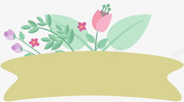 小清新鲜花促销标签矢量图ai免抠素材_88icon https://88icon.com 促销标签 小清新 春天 春季促销 鲜花 矢量图