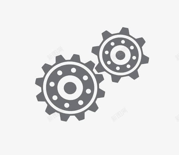 黑色手绘齿轮png免抠素材_88icon https://88icon.com 扁平 手表齿轮 机械 金属 零件 黑色 齿轮