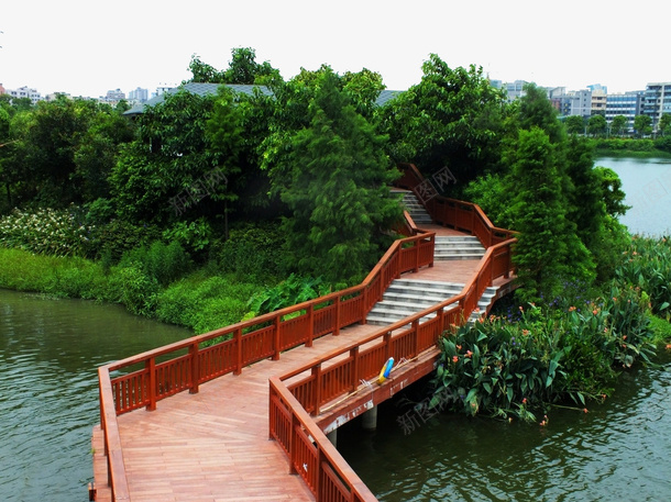 花都湖风景摄影png免抠素材_88icon https://88icon.com 山水风景 摄影 林木 栈桥 栈道 环保 自然景观 花都湖 风景摄影