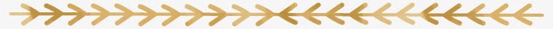 金色分割线png免抠素材_88icon https://88icon.com 分割线 可爱 小清新 浪漫 田园风 线条 边框