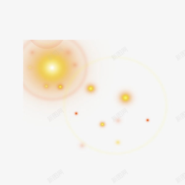 黄色光圈png免抠素材_88icon https://88icon.com 光照效果 光线 酷炫 闪亮 黄色