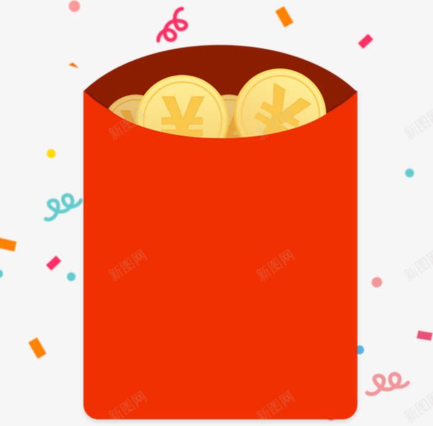 不规则图形漂浮红包png免抠素材_88icon https://88icon.com 不规则图形 漂浮 红包