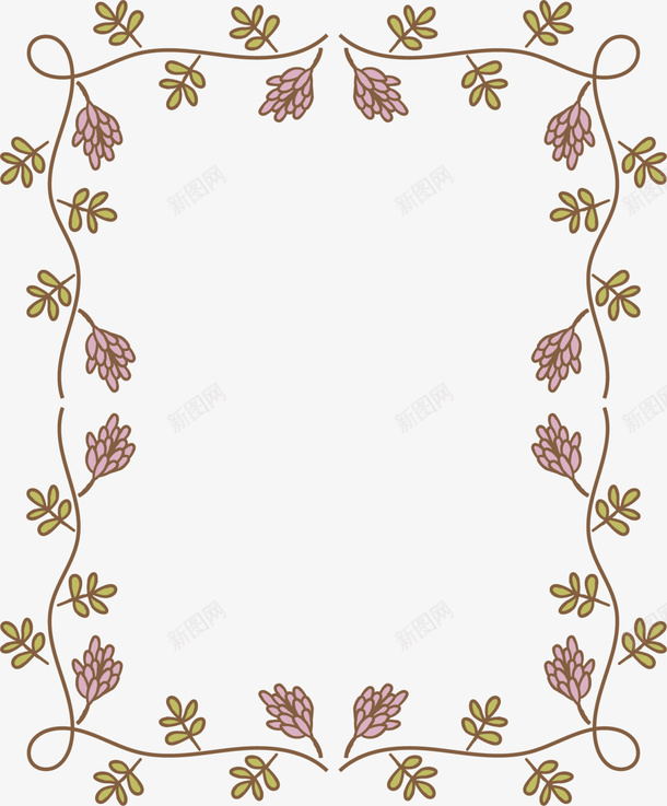 春季绿色藤蔓框架png免抠素材_88icon https://88icon.com 春天 春季 春日 植物 自然 藤蔓框架 边框纹理