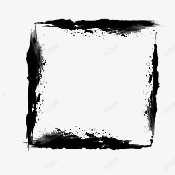 泼墨边框png免抠素材_88icon https://88icon.com 古风边框 图形框 图形框框 墨点 水墨 水墨方框边 水墨边框 泼墨框 泼墨边框 黑色墨迹