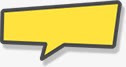 黄色标语黑色边框png免抠素材_88icon https://88icon.com 标语 边框 黄色 黑色