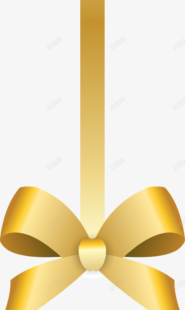 唯美金色蝴蝶结png免抠素材_88icon https://88icon.com 光晕 唯美蝴蝶结 简约丝带 质感 金色丝带 金色蝴蝶结