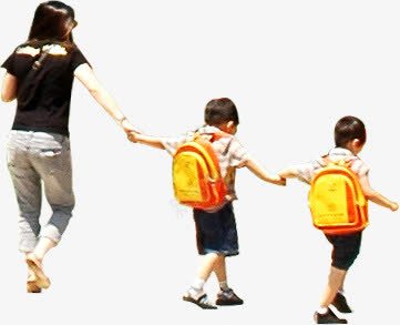 春天上学可爱学生png免抠素材_88icon https://88icon.com 上学 可爱 学生 春天