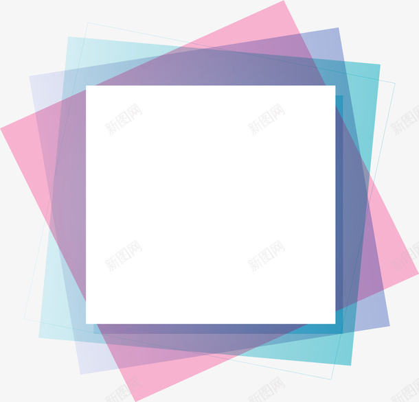 小清新彩色矩形框png免抠素材_88icon https://88icon.com 几何图形 四边形 彩色矩形框 矢量png 矩形 矩形框