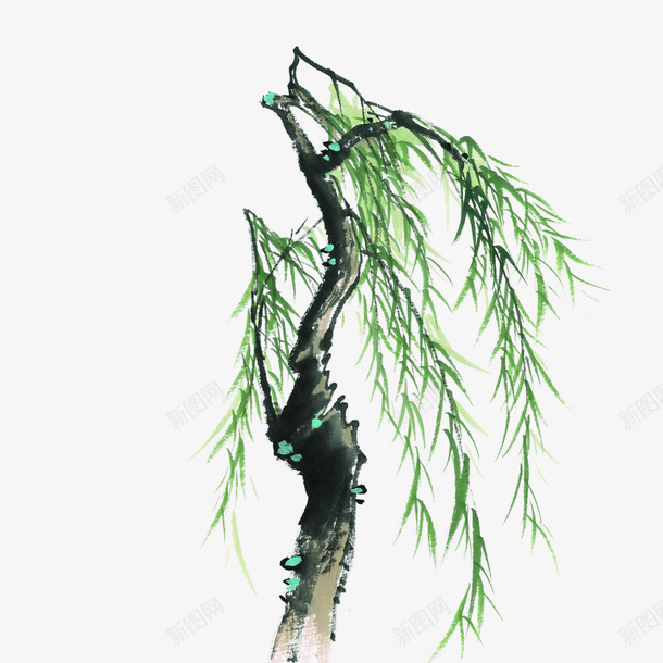 清明节水墨风柳叶背景元素png免抠素材_88icon https://88icon.com 150DPI 水墨柳叶 清明水墨风柳叶 清明节日 清明节水墨风 清明节海报 清明节踏青 源文件