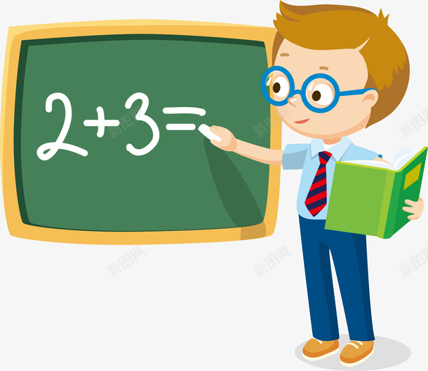 教师节主题手绘卡通男老师讲课png免抠素材_88icon https://88icon.com 卡通 培训机构 培训机构海报 手绘 教师节主题 数学老师 男老师 黑板