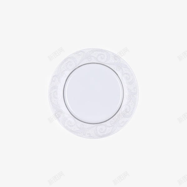高档欧式纯白骨瓷西餐盘子png免抠素材_88icon https://88icon.com 产品实物 牛排盘 白盘子 陶瓷餐具