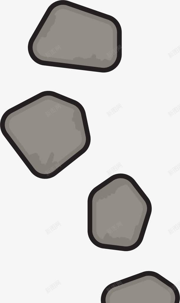 卡通大小不一石块png免抠素材_88icon https://88icon.com 优劣对比图 卵石 大小不一 石头 石子 路面 道路 铺路 鹅卵石 鹅卵石纹路