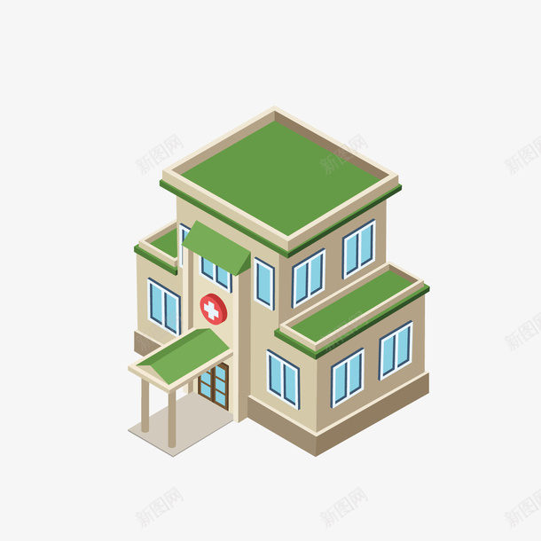 立体的医院建筑背景矢量图ai免抠素材_88icon https://88icon.com 建筑 生物医药 生物医药产业 生物医药展板 生物医药广告 生物医药整容 生物医药科技 设计 矢量图