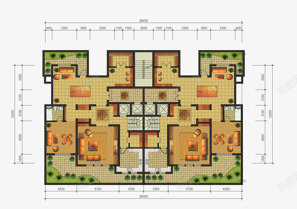 7品户型图工作室png免抠素材_88icon https://88icon.com 室内设计 家居 平面 户型 户型图 户型图设计 房子