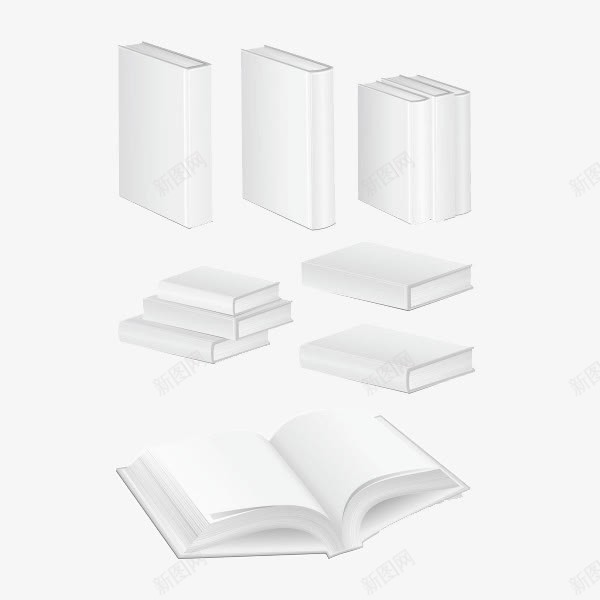空白书籍模板png免抠素材_88icon https://88icon.com 书籍 作业本 学生 空白