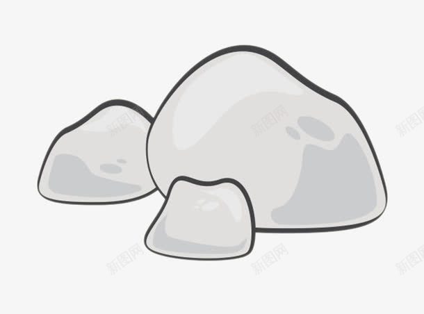卡通手绘石子png免抠素材_88icon https://88icon.com 免扣 免费下载 卡通石子 大小不一 小石头 山 路面 道路 铺路 鹅卵石