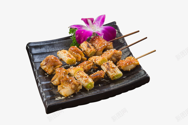 大葱鸡肉串烧日式料理元素png免抠素材_88icon https://88icon.com 一捆 大葱鸡肉 日式料理 美味鸡肉 美食海报 鸡肉串烧 鸡软骨