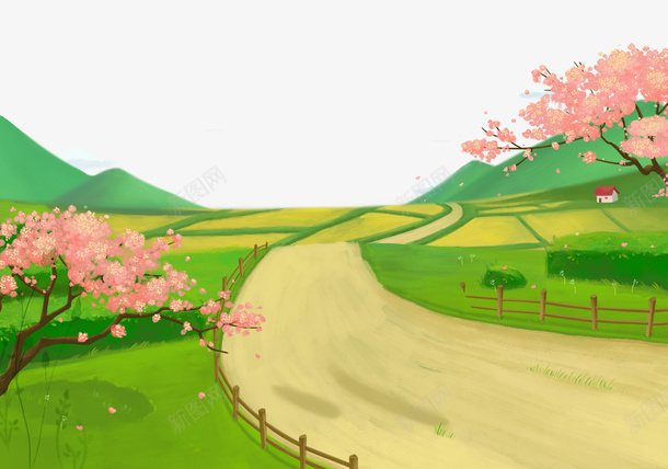 手绘绿色小清新背景图png免抠素材_88icon https://88icon.com 小清新 手绘 手绘绿色小清新背景图 春天 绿色 背景图 鲜花
