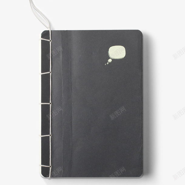 黑色笔记本png免抠素材_88icon https://88icon.com 文具 涂鸦本 画册 笔记本 速写本 黑色