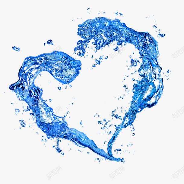 心形水波元素png免抠素材_88icon https://88icon.com 动感 动感水 动感水浪 动感水纹 化妆品素材 水 水效果 水波 水浪 水素材 水纹 水花 水花飞溅 波浪 蓝色水 蓝色水浪