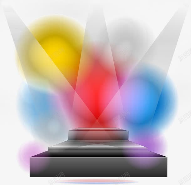光效展示台png免抠素材_88icon https://88icon.com 光效展示台 光晕 展示台 灯光