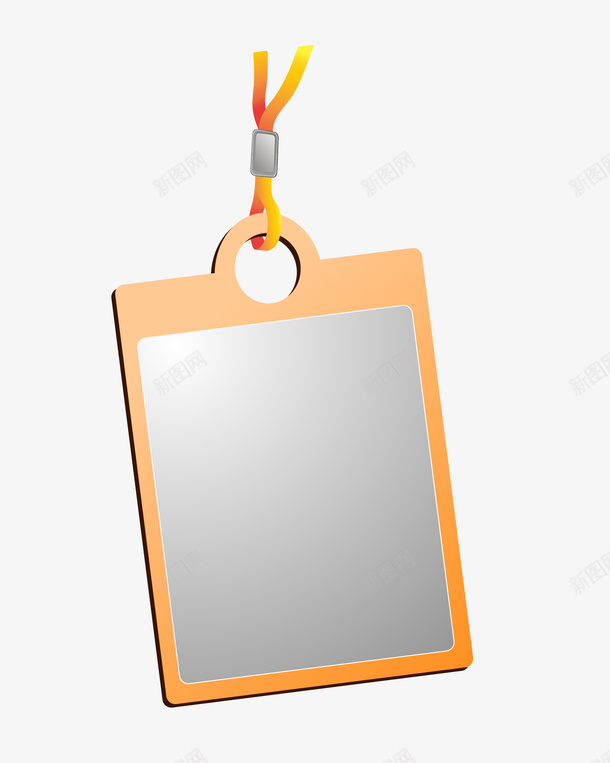 卡通工牌模板矢量图ai免抠素材_88icon https://88icon.com 公司工牌 几何工牌 工作卡 工作证 工牌 标志 标签 牌子 矢量图 证件