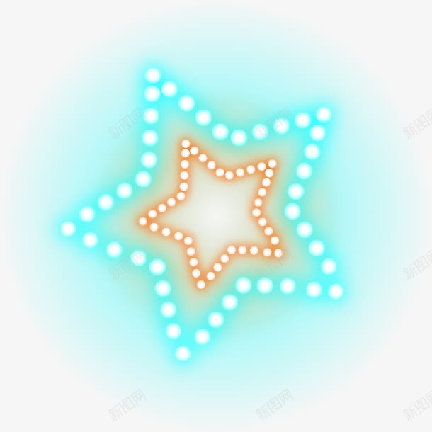 绿色闪耀星星png免抠素材_88icon https://88icon.com 光芒 光辉 星光 灯光 绿色星星 闪耀星星 霓虹灯