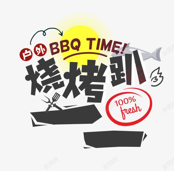 烧烤派对png免抠素材_88icon https://88icon.com H5 PSD分层 卡通 户外 派对 烤肉 烤肠 烧烤 烧烤字体 美食 背景 背景素材 草地 蓝色 郊游 野餐