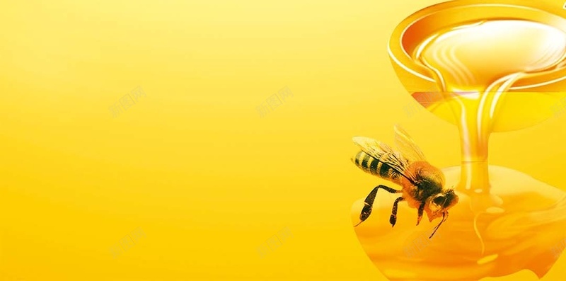 金色大气蜂蜜商业PSD分层H5背景jpg设计背景_88icon https://88icon.com 商业PSD分层H5背景素材 大气 纯天然 美食 蜂王 蜂糖 蜂蜜 金色 饮料