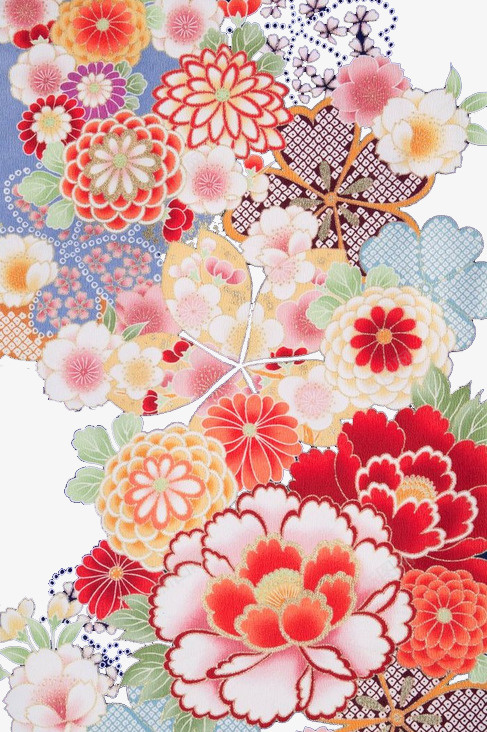和风花朵底纹png免抠素材_88icon https://88icon.com 免扣 和风 和风底纹 花朵 装饰