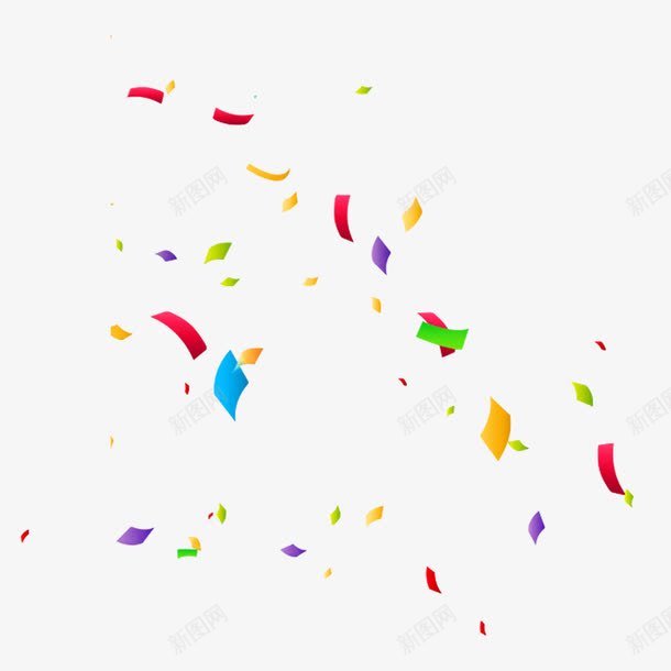 小清新多彩缤纷装饰图案png免抠素材_88icon https://88icon.com 七彩缤纷 几何 图案 多彩 小清新 碎纸 纸屑 缤纷 背景装饰 装饰
