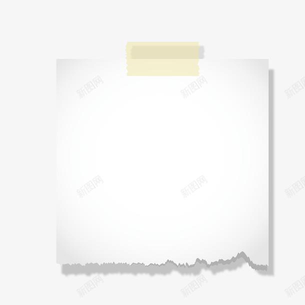 白色贴纸png免抠素材_88icon https://88icon.com PNG免抠图下载 TIPS 便利贴 提示 白色便条纸 胶布 装饰