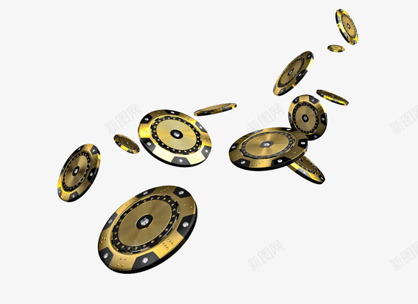 多枚贵族金色筹码png免抠素材_88icon https://88icon.com 免费 免费下载 博弈 多个 暂无 筹码 赌博 金色 金色筹码 黑色筹码