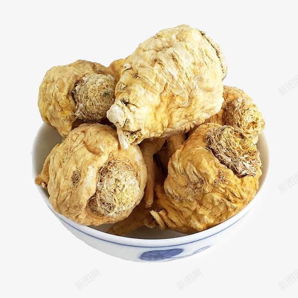 一碗玛咖png免抠素材_88icon https://88icon.com 养生食品 浅黄色 男性