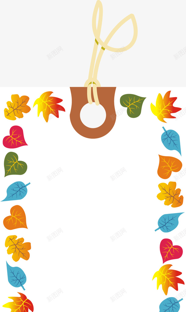 彩色叶子吊牌png免抠素材_88icon https://88icon.com 卡通吊牌 吊牌 吊牌模板 吊牌模板下载 吊牌矢量 吊牌矢量图 吊牌设计图 服装吊牌 服饰吊牌 童装吊牌