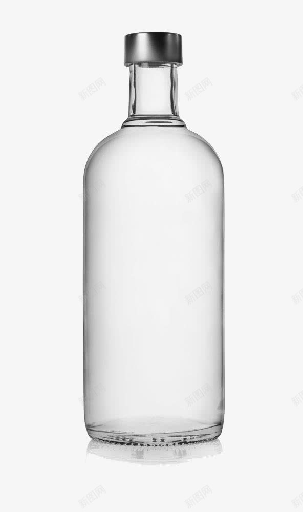 玻璃瓶子png免抠素材_88icon https://88icon.com 瓶子 瓶盖 简约 透明