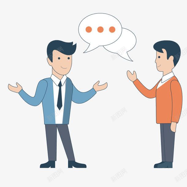 对话的两个男人卡通图png免抠素材_88icon https://88icon.com 人物 卡通 对话 对话框 男人 简图 讲话 谈论