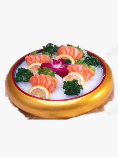 豪华刺身拼盘png免抠素材_88icon https://88icon.com 冰块 海鲜 生鲜 美食 西兰花 食物 鱼片