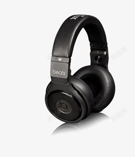 头戴耳机png免抠素材_88icon https://88icon.com BEATS PRO 时尚耳机 重低音耳机 高逼格耳机 黑色耳机