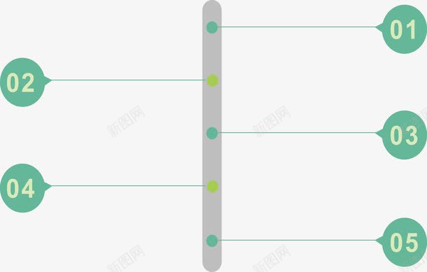 左右气泡顺序图矢量图ai免抠素材_88icon https://88icon.com 分类信息 分类信息图表 定制流程 流程图 矢量图 结构组合