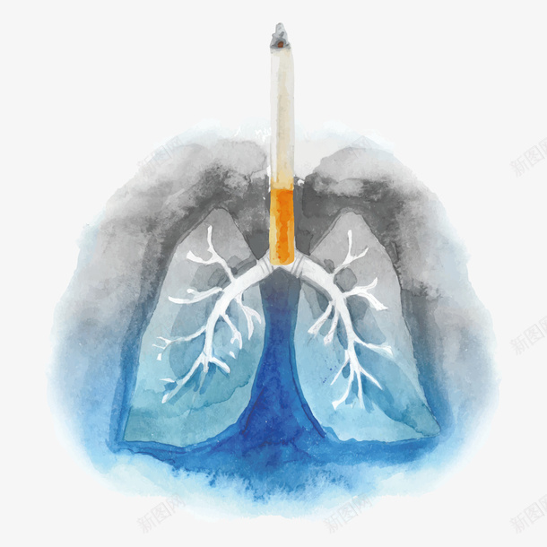 个性世界无烟日肺部健康矢量图ai免抠素材_88icon https://88icon.com nosmoking 不抽烟 世界无烟日 健康 创意设计 无烟世界 矢量图 禁止吸烟 禁烟标签 肺部健康 肺部创意 香烟