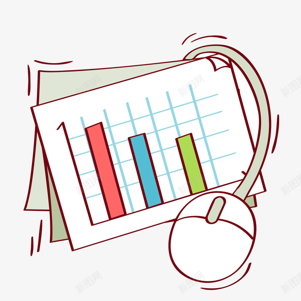 办公电脑报表显示屏png免抠素材_88icon https://88icon.com 办公 报表 显示屏 电脑 白领 自动化 财务 鼠标